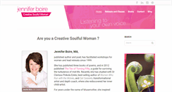 Desktop Screenshot of jenniferboire.com
