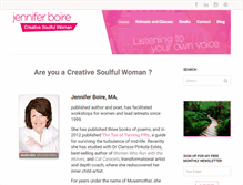 Tablet Screenshot of jenniferboire.com